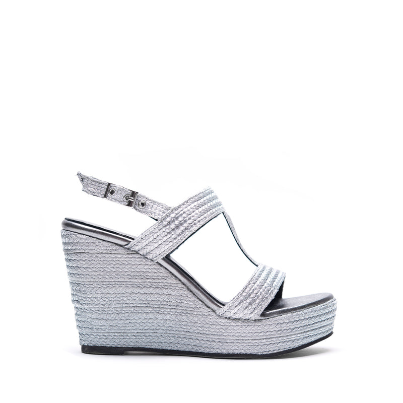 Silver wedges for brides and wedding guests